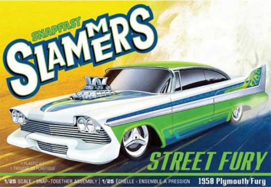 AMT 1/25 1958 Street Fury Plymouth Slammer - SNAP Kit image