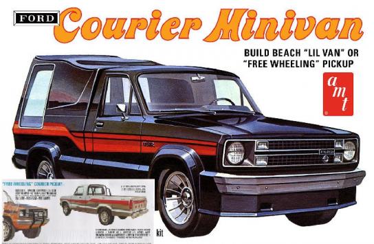 AMT 1/25 1978 Ford Courier Minivan image