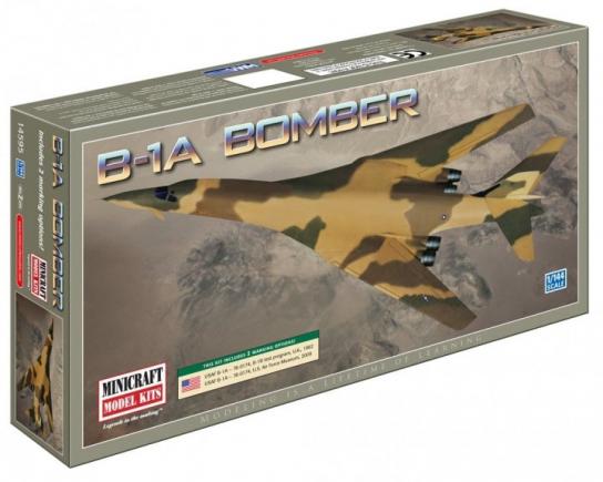 Minicraft 1/144 B-1A Lancer Bomber Test Camouflage image