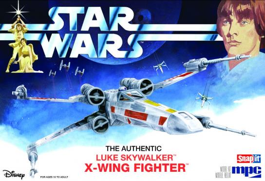 MPC 1/63 Star Wars: A New Hope X-Wing Fighter - SNAP Kit image
