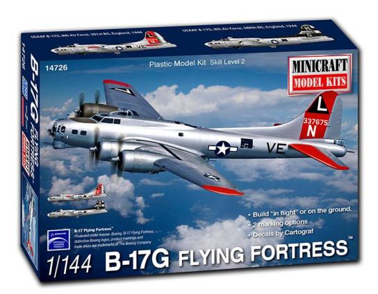 Minicraft 1/144 B-17G 'Flying Fortress' image