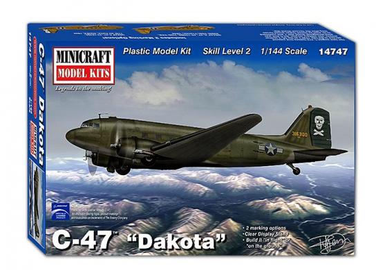 Minicraft 1/144 C-47 Skytrain "Dakota" image