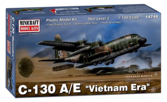 Minicraft 1/144 Lockheed C130A/E Hercules "Vietnam Era" image