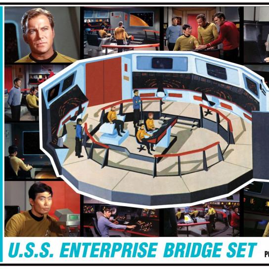 AMT 1/32 Star Trek U.S.S. Enterprise Bridge image