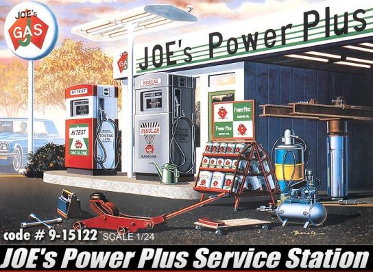 Academy 1/24 Joe's Power Plus Gas Service Station image