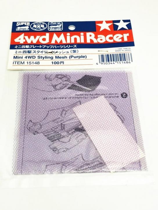 Tamiya Mini 4WD Style Mesh - Purple image