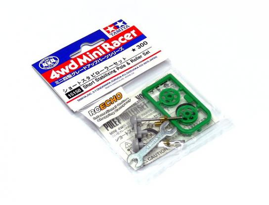 Tamiya Mini 4WD Stab Pole/Roller Set image