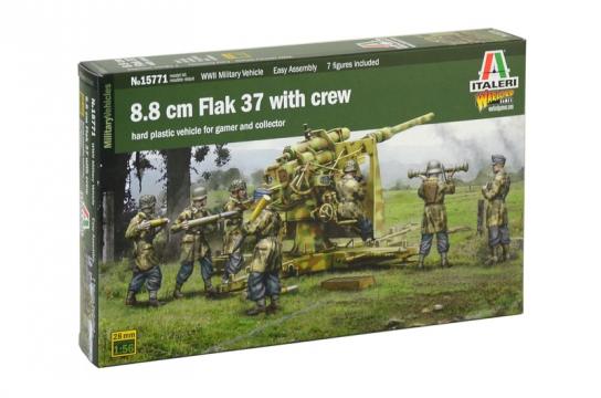 Italeri 1/56 Warlord Games 8.8cm Flak image