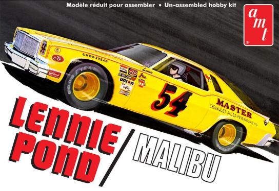 AMT 1/25 1974 Lennie Pond Chevy Malibu Stock Car image