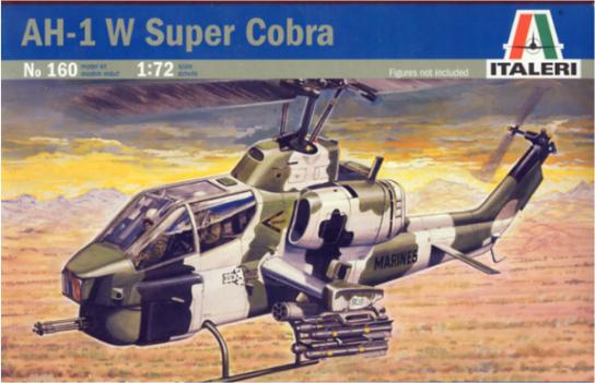 Italeri 1/72 AH-1 W Super Cobra Helicopter image
