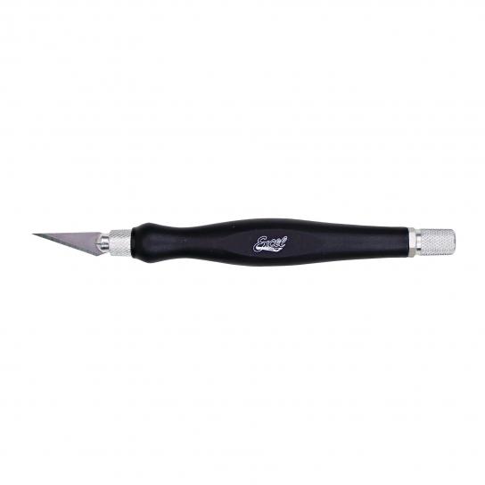 Proedge K26 Black Fit-Grip Knife Rubberized image