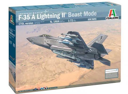 Italeri 1/72 F-35 A Lightning II Beast Mode image