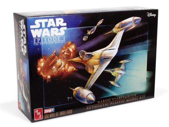 AMT 1/48 Star Wars: The Phantom Menace N-1 Naboo Starfighter - Snap image