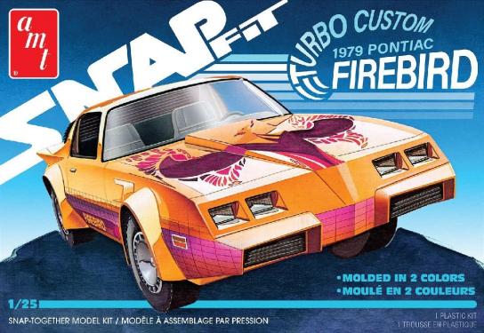 AMT 1/25 1979 Pontiac Firebird "Turbo Custom" Snap Kit image