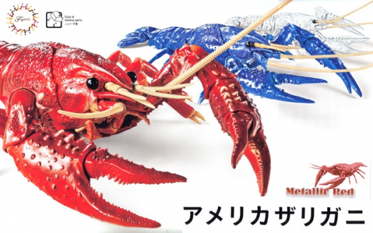 Fujimi Biology Edition Crayfish (Procambarus Clarkii) Metallic Red image