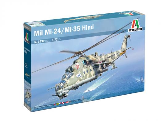 Italeri 1/72 Mil Mi-24 / Mi-35 Hind Russian Attack Helicopter image