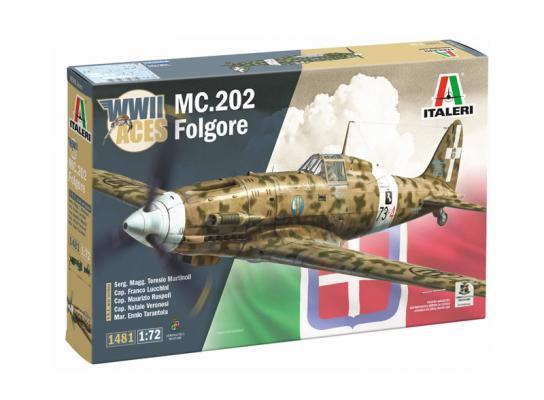 Italeri 1/72 Macchi MC.202 Folgore Aces image