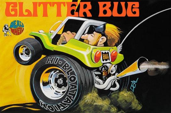 Revell - Dave Deal Glitter Bug Funny Car image