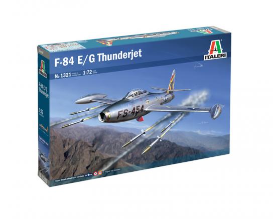 Italeri 1/72 F-84 E/G Thunderjet image