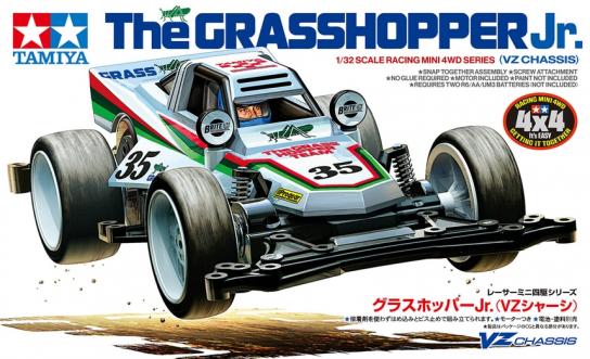 Tamiya 1/32 Grasshopper Jr VZ Chassis Mini 4WD image
