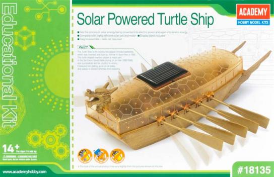 Academy Solar Powered Turtle Ship image