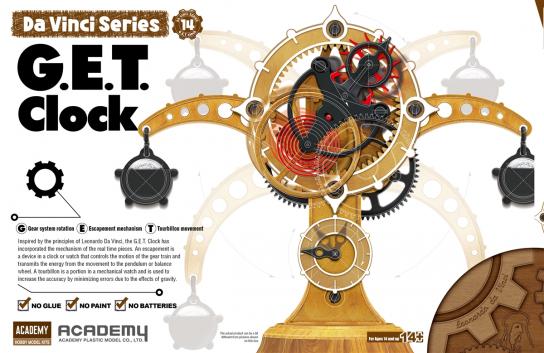 Academy Educational Da Vinci G.E.T. Clock image