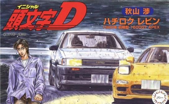 Fujimi 1/24 Toyota Levin AE86 1983 1600GT APEX 'Initial D' image