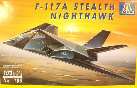 Italeri 1/72 F117A Stealth image