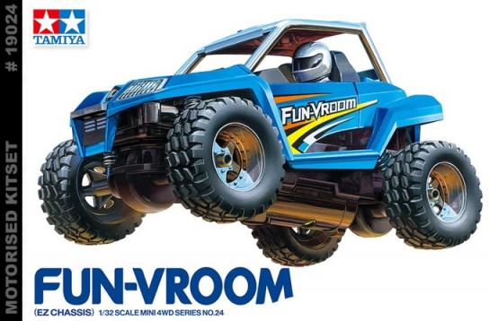 Tamiya 1/32 Fun-Vroom Mini 4WD EZ Chassis image