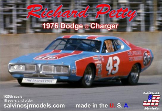 Salvinos Jr 1/25 Richard Petty 1976 Dodge Charger image
