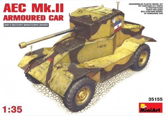 Miniart 1/35 Aec Mk2 Armoured Car image