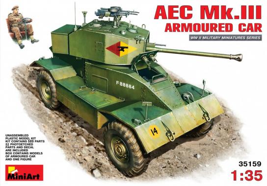 Miniart 1/35 Aec Mk3 Armoured Car image