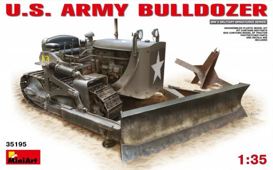 Miniart 1/35 U.S. Army Bulldozer image