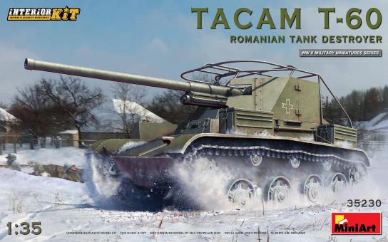 Miniart 1/35 Romanian T-60 Tank Destroyer W/Int image