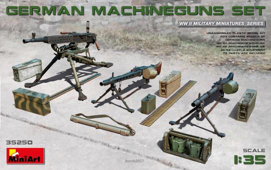 Miniart 1/35 German Machine Guns image