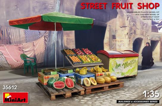 Miniart 1/35 Street Fruit Shop image