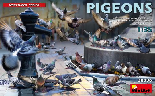 Miniart 1/35 Pigeons image