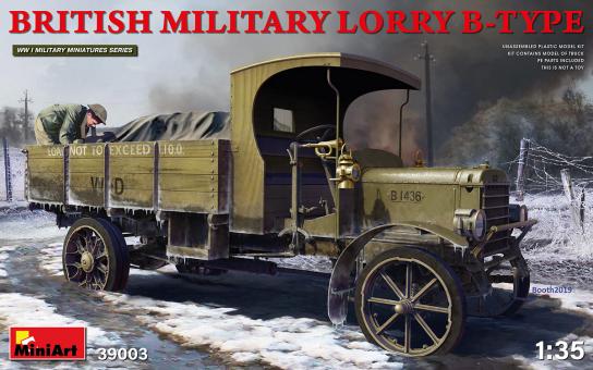 Miniart 1/35 British Military Lorry B-Type image