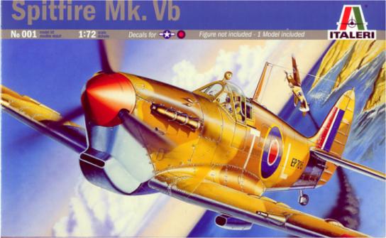 Italeri 1/72 Spitfire Mk Vb image