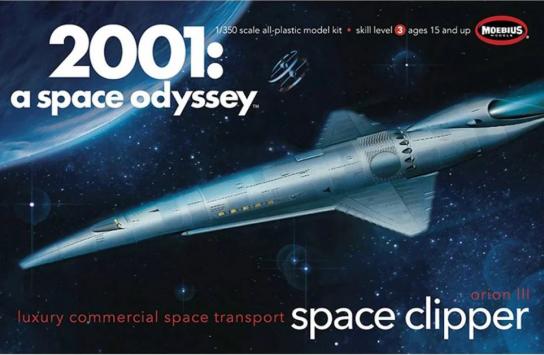 Moebius 1/350 Space Clipper Orion III - 2001: A Space Odyssey image