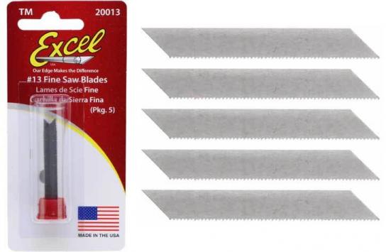 Excel #1 Fine Saw Blades 5 Pack image
