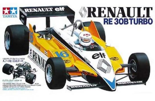 Tamiya 1/20 Renault RE-30B Turbo Kit **RARE VINTAGE** image