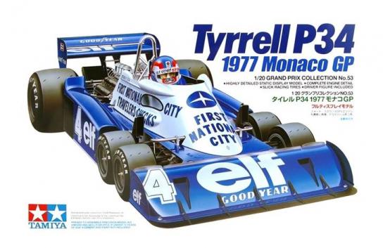 Tamiya 1/20 Tyrrell P34 1977 Monaco GP image