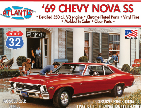 Atlantis Models 1/32 1969 Chevy Nova SS image