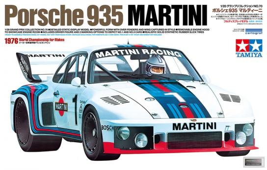Tamiya 1/20 Porsche 935 Martini Big Scale image