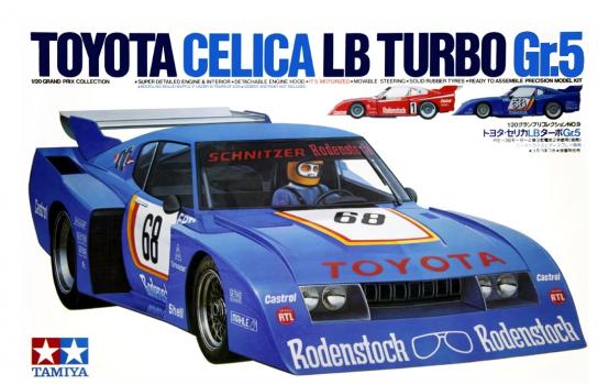 Tamiya 1/20 Toyota Celica LB Turbo Gr.5 'Grand Prix Collection' image