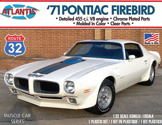 Atlantis Models 1/32 1971 Pontiac Firebird image