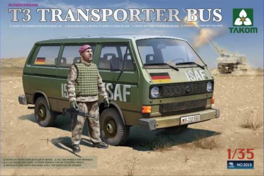 Takom 1/35 Bundeswehr T3 Bus w/Figure image