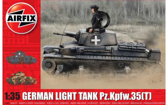 Airfix 1/35 German Light Tank Pz.Kpfw.35t image