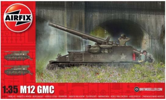 Airfix 1/35 M12 GMC Tank image